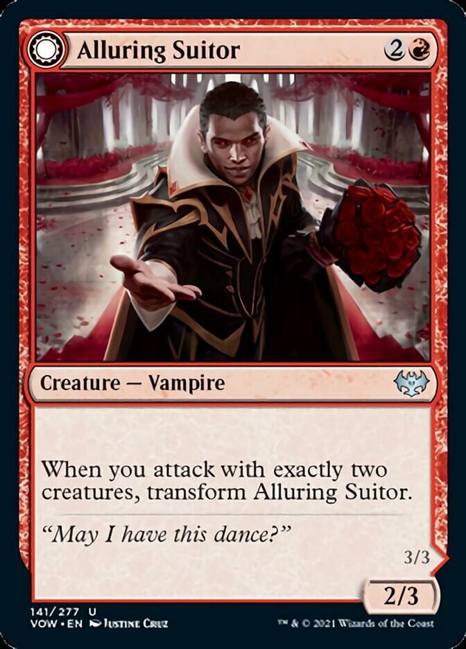 Alluring Suitor // Deadly Dancer [Innistrad: Crimson Vow] | Jack's On Queen