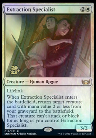 Extraction Specialist [Streets of New Capenna Prerelease Promos] | Jack's On Queen