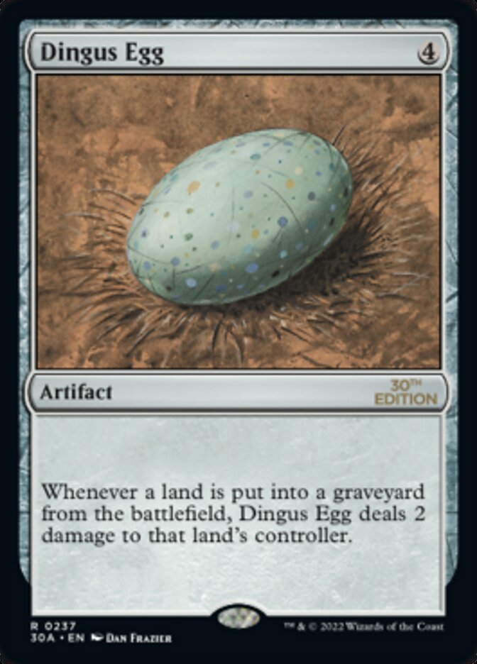 Dingus Egg [30th Anniversary Edition] | Jack's On Queen