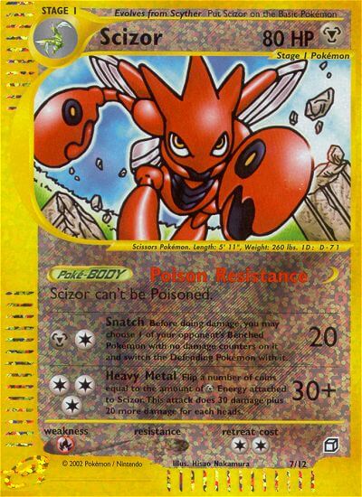 Scizor (7/12) [Box Topper] | Jack's On Queen