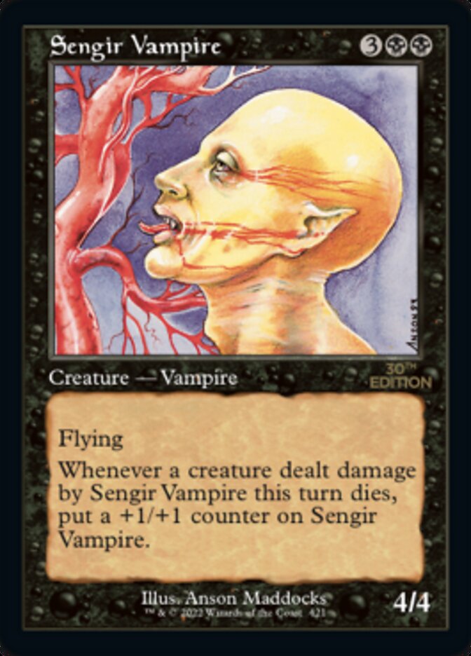 Sengir Vampire (Retro) [30th Anniversary Edition] | Jack's On Queen