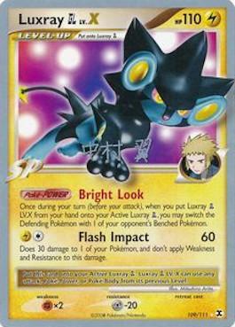 Luxray GL LV.X (109/111) (Crowned Tiger - Tsubasa Nakamura) [World Championships 2009] | Jack's On Queen