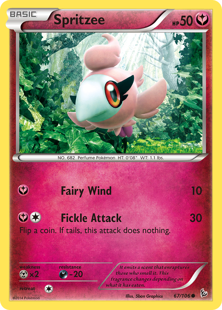 Spritzee (67/106) [XY: Flashfire] | Jack's On Queen