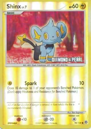 Shinx (98/130) [Burger King Promos: 2008 Collection] | Jack's On Queen