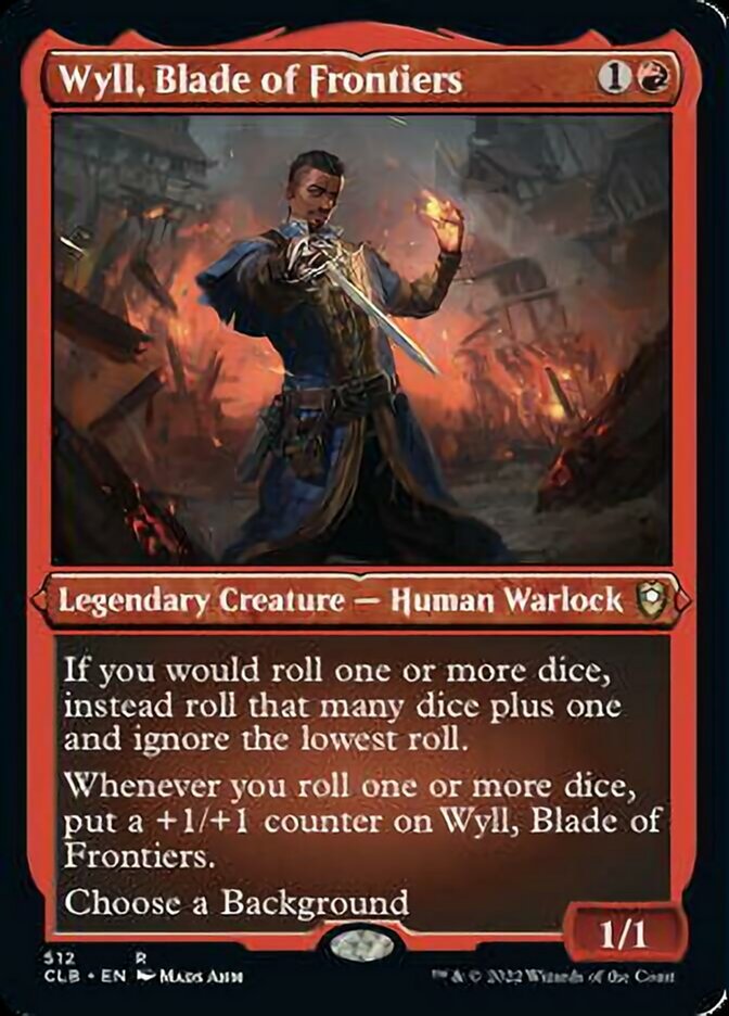 Wyll, Blade of Frontiers (Foil Etched) [Commander Legends: Battle for Baldur's Gate] | Jack's On Queen
