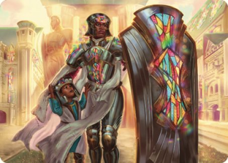 Guardian of New Benalia Art Card [Dominaria United Art Series] | Jack's On Queen