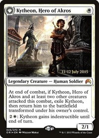 Kytheon, Hero of Akros [Magic Origins Promos] | Jack's On Queen