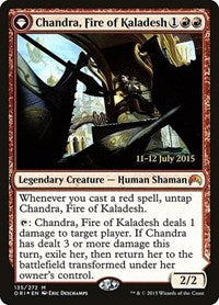 Chandra, Fire of Kaladesh [Magic Origins Promos] | Jack's On Queen