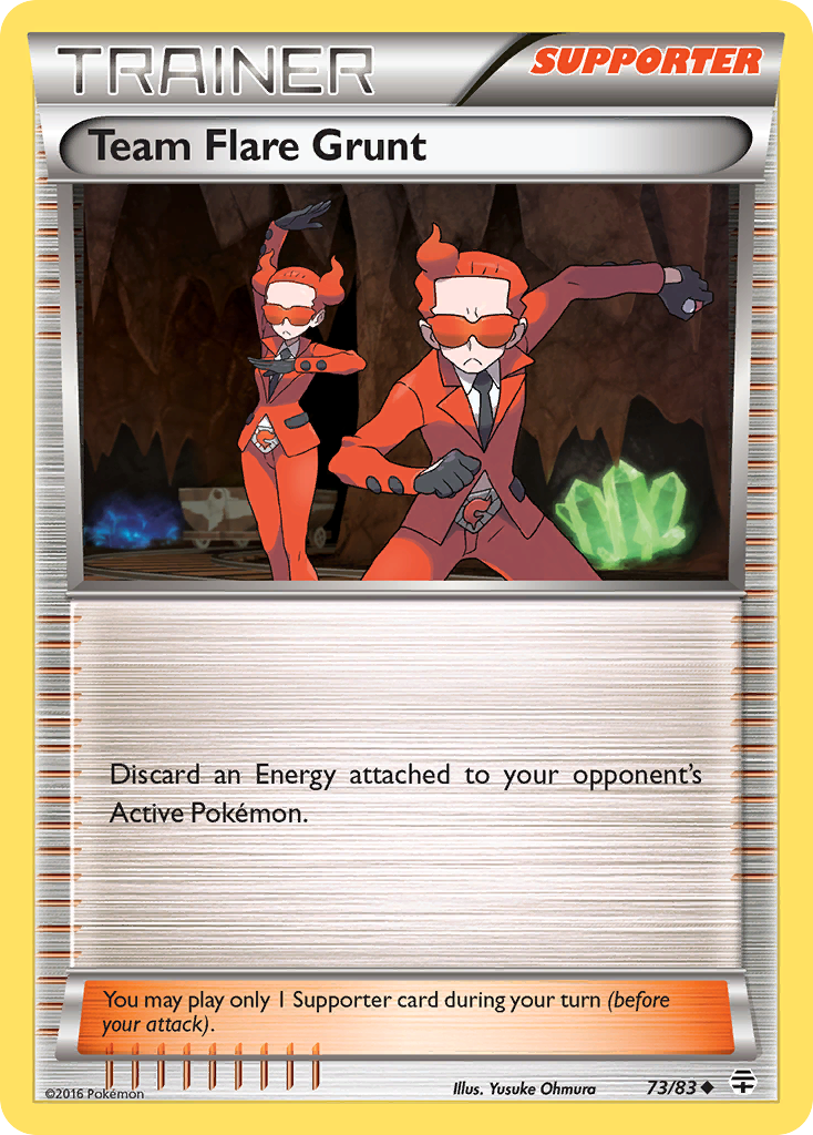 Team Flare Grunt (73/83) [XY: Generations] | Jack's On Queen