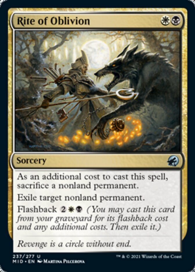 Rite of Oblivion [Innistrad: Midnight Hunt] | Jack's On Queen