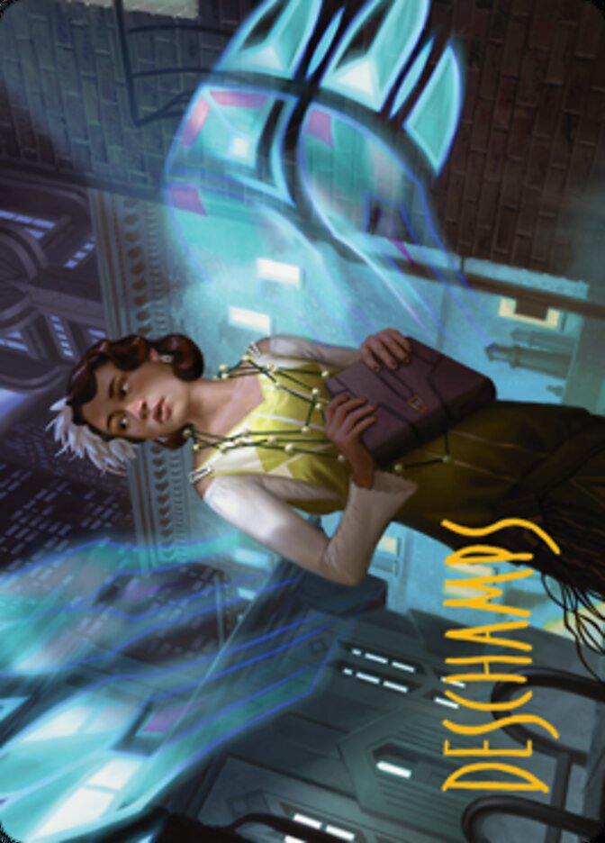 Giada, Font of Hope 1 Art Card (Gold-Stamped Signature) [Streets of New Capenna Art Series] | Jack's On Queen