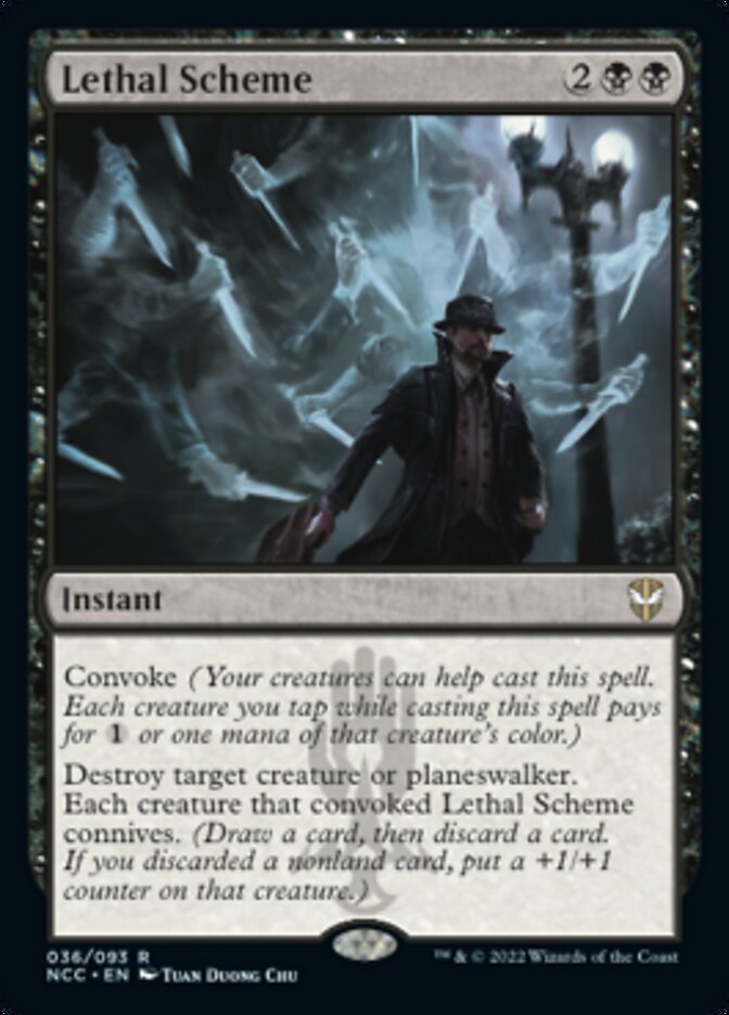 Lethal Scheme [Streets of New Capenna Commander] | Jack's On Queen