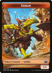 Goblin // Giant Teddy Bear Double-sided Token [Unsanctioned Tokens] | Jack's On Queen