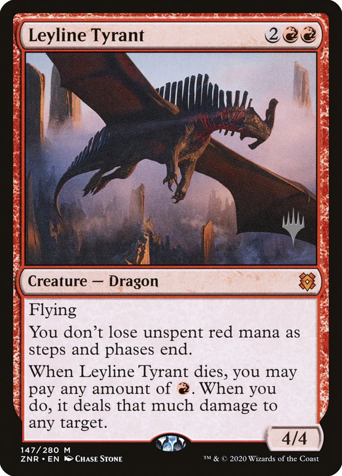 Leyline Tyrant (Promo Pack) [Zendikar Rising Promos] | Jack's On Queen