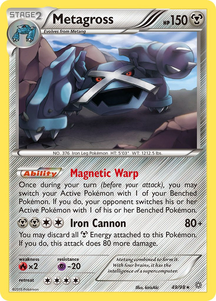 Metagross (49/98) (Theme Deck Exclusive) [XY: Ancient Origins] | Jack's On Queen