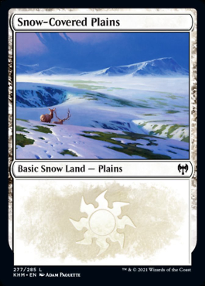 Snow-Covered Plains (277) [Kaldheim] | Jack's On Queen