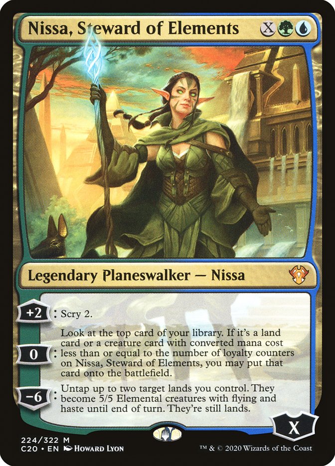 Nissa, Steward of Elements [Commander 2020] | Jack's On Queen