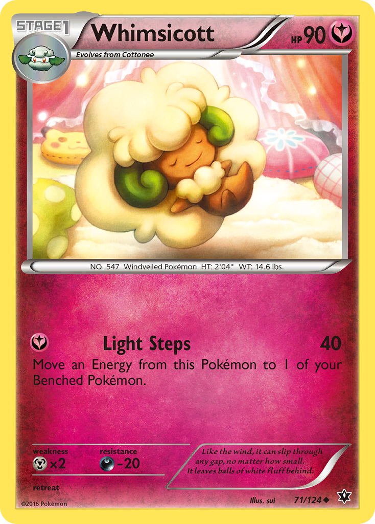 Whimsicott (71/124) [XY: Fates Collide] | Jack's On Queen