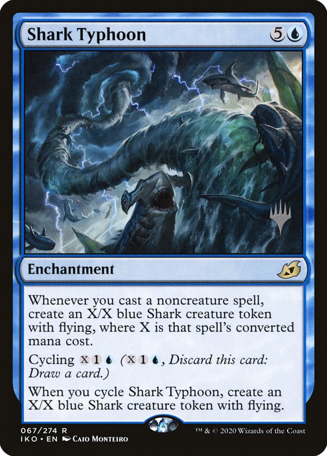 Shark Typhoon (Promo Pack) [Ikoria: Lair of Behemoths Promos] | Jack's On Queen