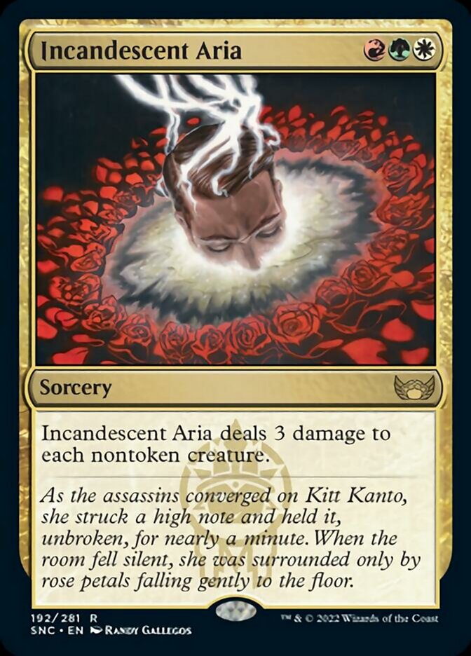 Incandescent Aria [Streets of New Capenna] | Jack's On Queen