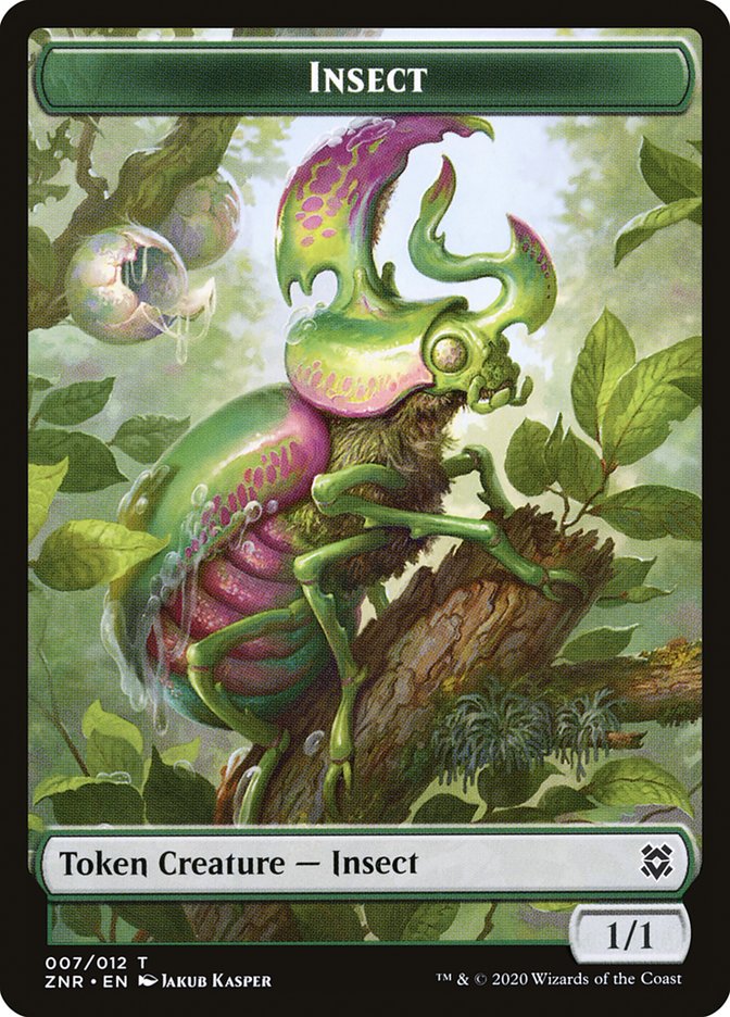 Insect Token [Zendikar Rising] | Jack's On Queen