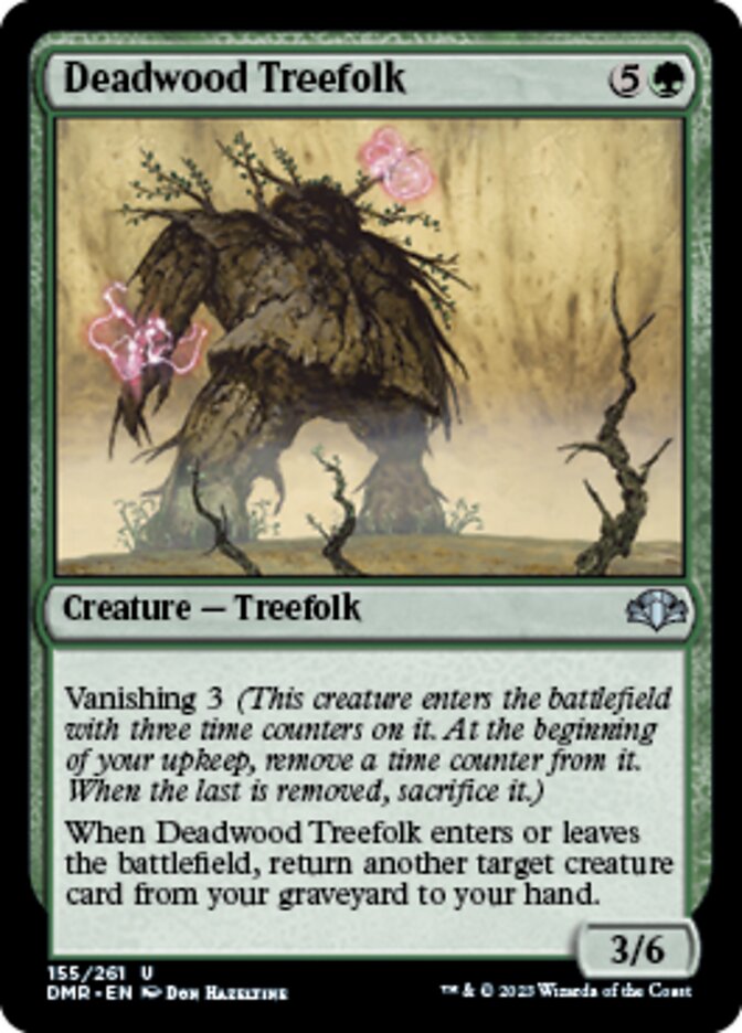 Deadwood Treefolk [Dominaria Remastered] | Jack's On Queen