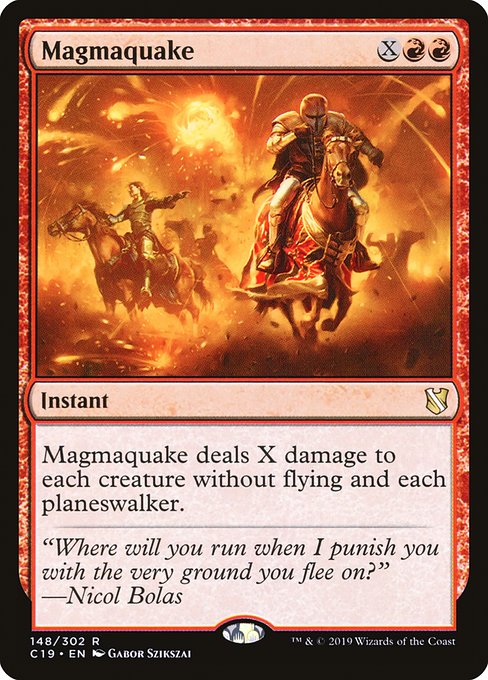 Magmaquake [Commander 2019] | Jack's On Queen