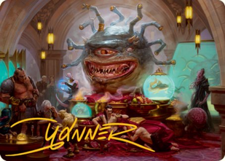 Xanathar, Guild Kingpin Art Card (Gold-Stamped Signature) [Dungeons & Dragons: Adventures in the Forgotten Realms Art Series] | Jack's On Queen