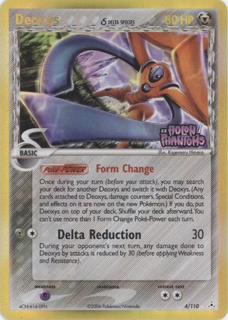 Deoxys (4/110) (Delta Species) (Stamped) [EX: Holon Phantoms] | Jack's On Queen