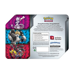 Sun & Moon: Unified Minds - Power Partnership Tin (Mewtwo & Mew GX) | Jack's On Queen