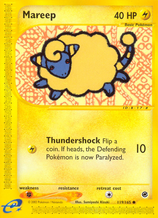 Mareep (119/165) [Expedition: Base Set] | Jack's On Queen