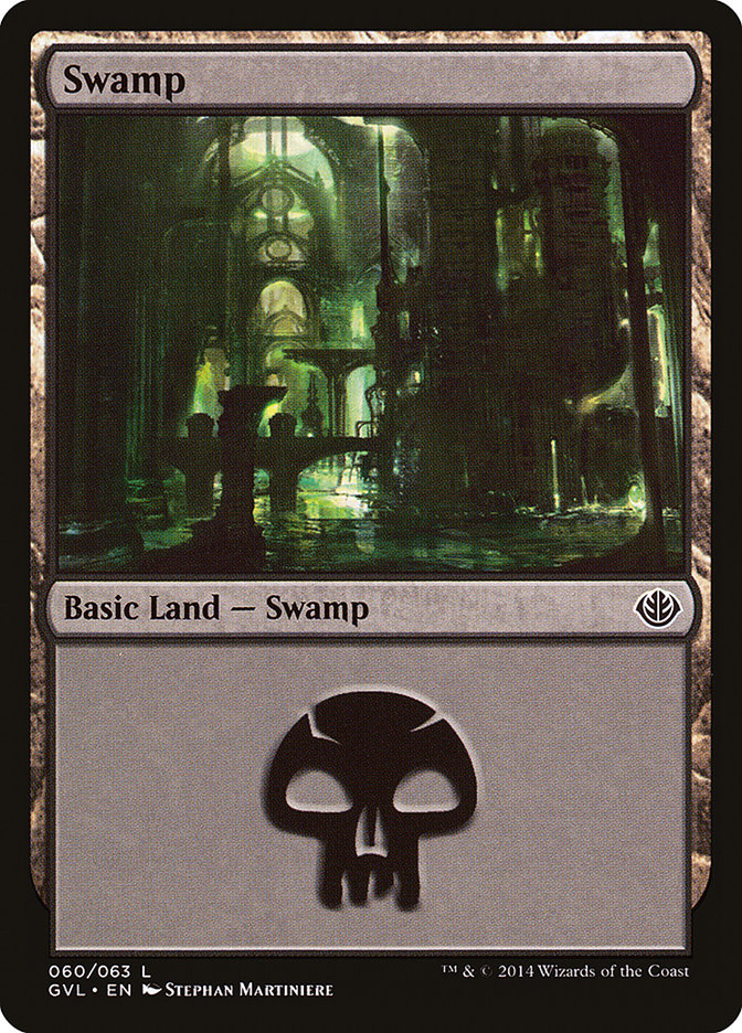 Swamp (60) (Garruk vs. Liliana) [Duel Decks Anthology] | Jack's On Queen