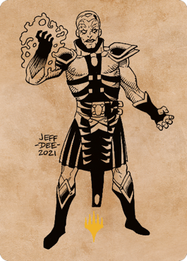Jon Irenicus, Shattered One Art Card (67) (Gold-Stamped) [Commander Legends: Battle for Baldur's Gate Art Series] | Jack's On Queen