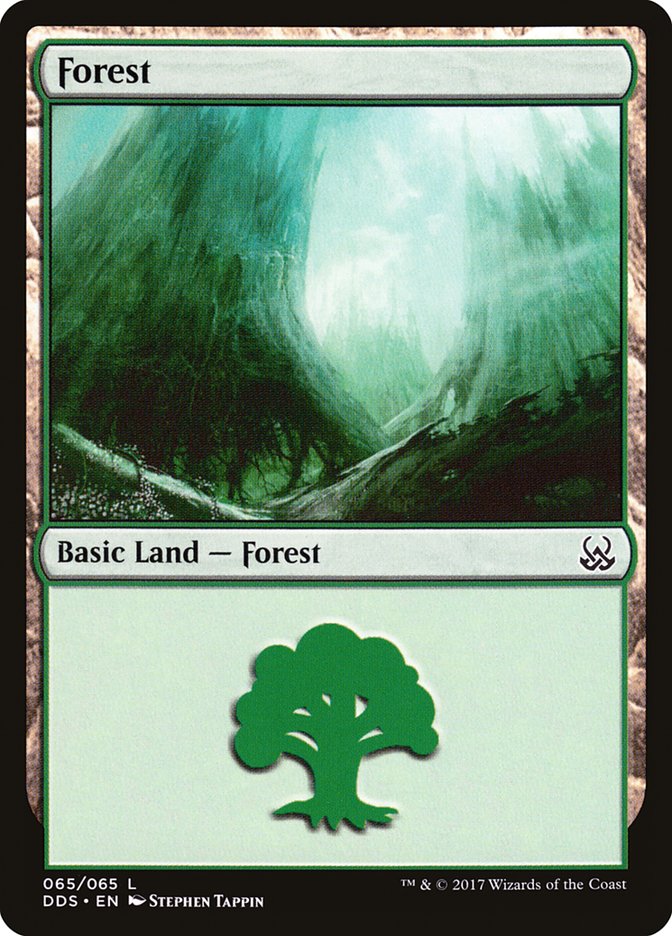 Forest (65) [Duel Decks: Mind vs. Might] | Jack's On Queen