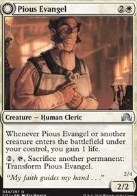 Pious Evangel [Shadows over Innistrad] | Jack's On Queen