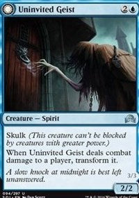 Uninvited Geist [Shadows over Innistrad] | Jack's On Queen