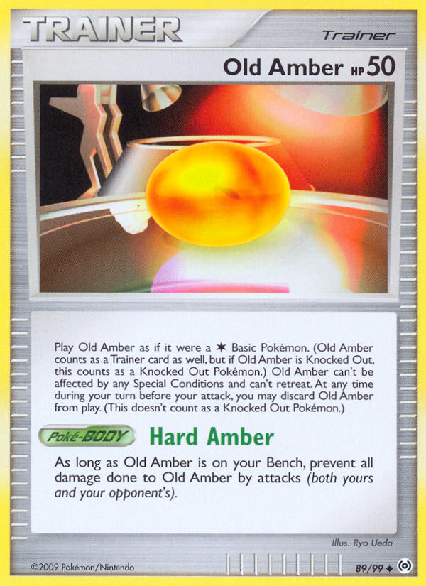 Old Amber (89/99) [Platinum: Arceus] | Jack's On Queen