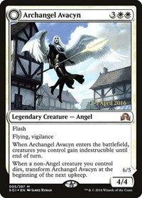Archangel Avacyn [Shadows over Innistrad Promos] | Jack's On Queen
