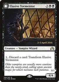 Elusive Tormentor [Shadows over Innistrad Promos] | Jack's On Queen