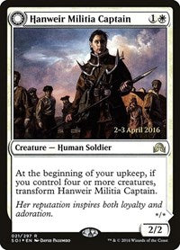 Hanweir Militia Captain [Shadows over Innistrad Promos] | Jack's On Queen