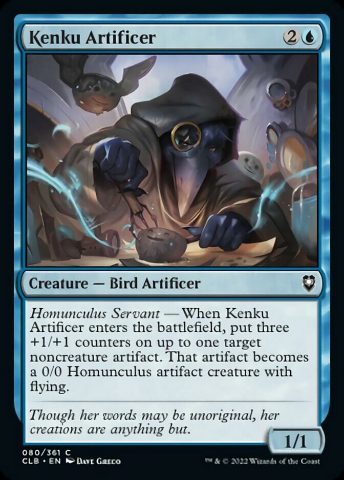 Kenku Artificer [Commander Legends: Battle for Baldur's Gate] | Jack's On Queen