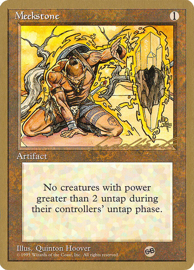 Meekstone (Leon Lindback) (SB) [Pro Tour Collector Set] | Jack's On Queen