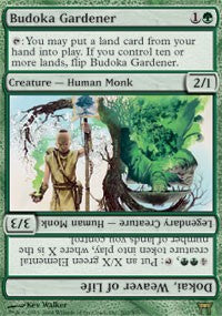 Budoka Gardener // Dokai, Weaver of Life [Champions of Kamigawa] | Jack's On Queen