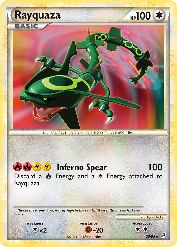 Rayquaza (20/95) [HeartGold & SoulSilver: Call of Legends] | Jack's On Queen