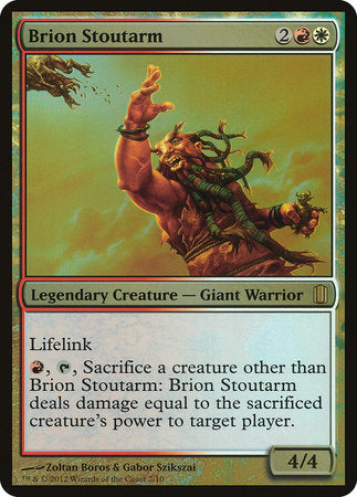 Brion Stoutarm (Commander's Arsenal) [Commander's Arsenal Oversized] | Jack's On Queen