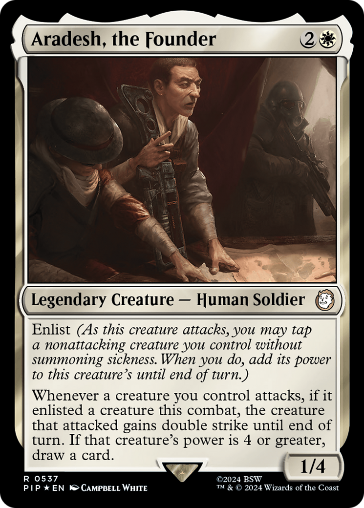 Aradesh, the Founder (Surge Foil) [Fallout] | Jack's On Queen