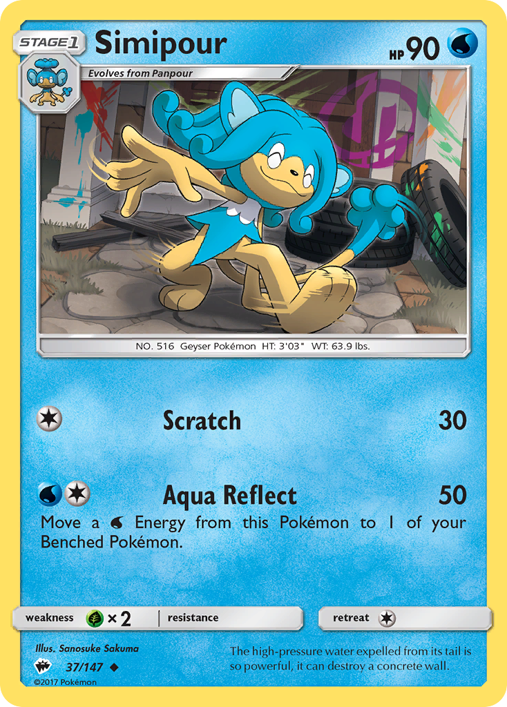 Simipour (37/147) [Sun & Moon: Burning Shadows] | Jack's On Queen