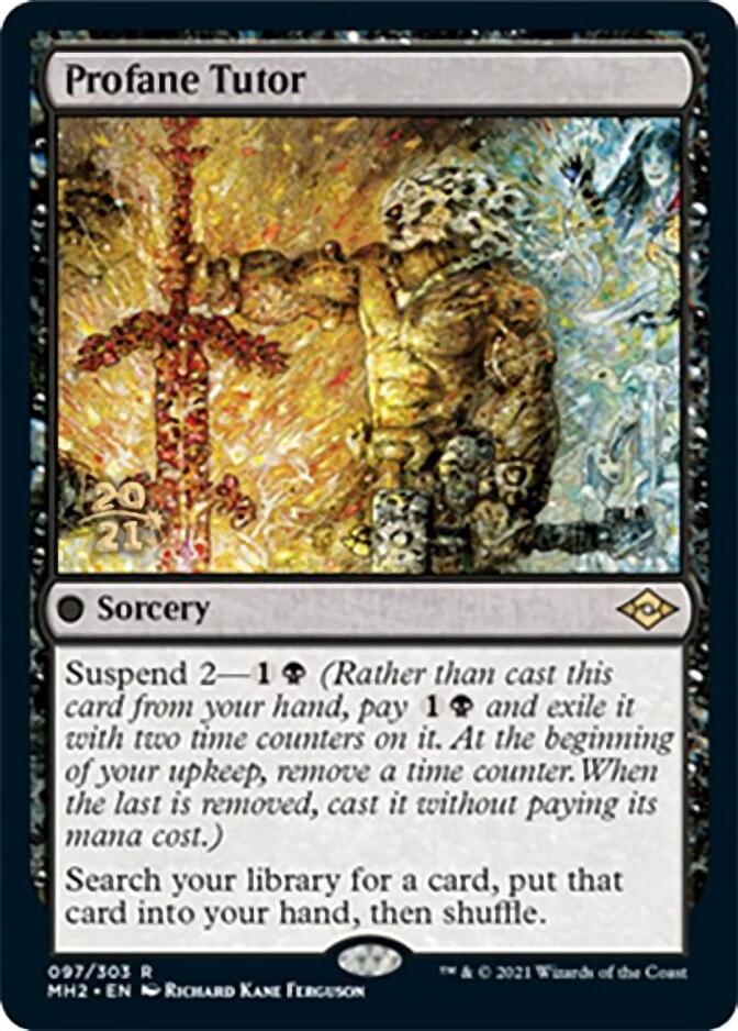 Profane Tutor [Modern Horizons 2 Prerelease Promos] | Jack's On Queen