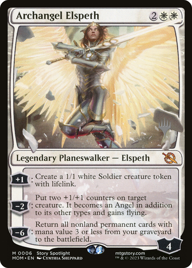 Archangel Elspeth (Promo Pack) [March of the Machine Promos] | Jack's On Queen