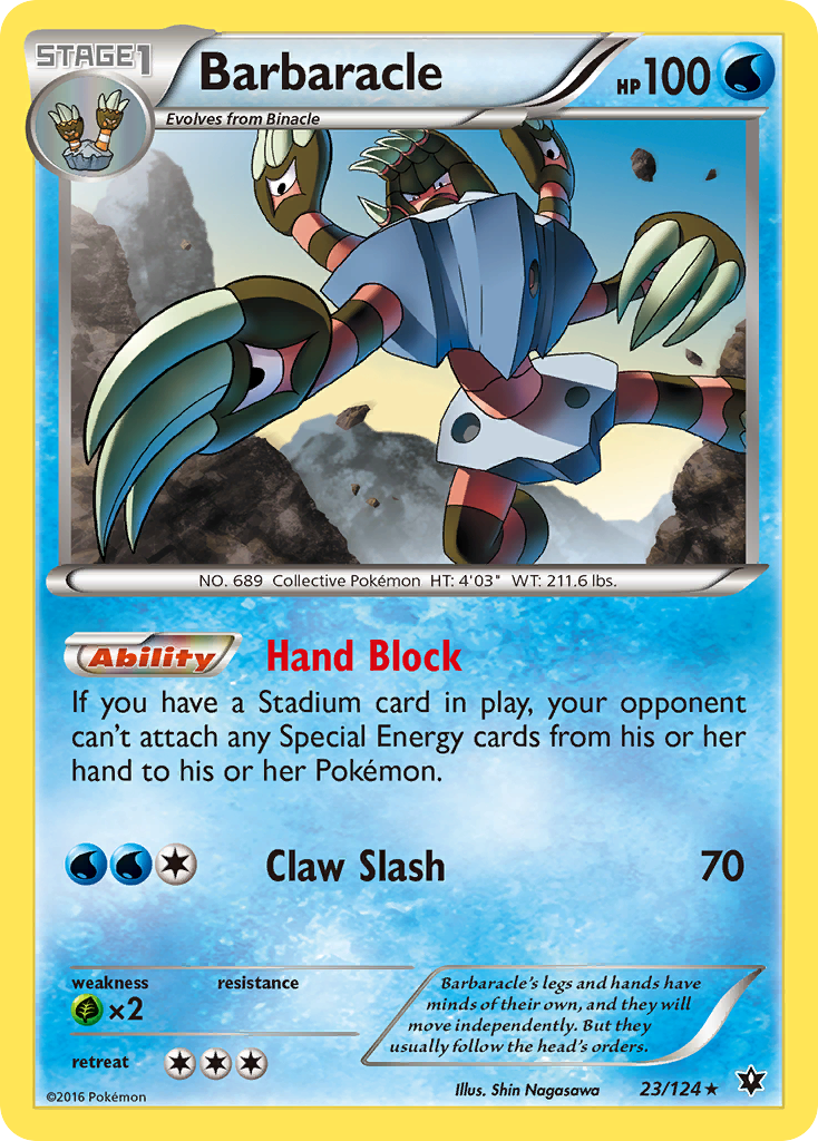 Barbaracle (23/124) [XY: Fates Collide] | Jack's On Queen